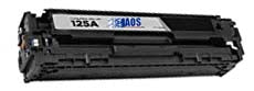 AOS Private Labeled OEM 125A Black Toner Cartridge, CB541A