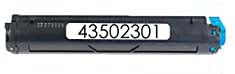 AOS Private Labeled OEM 43502301 Black Toner Cartridge
