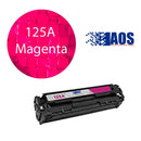 AOS Private Labeled OEM 125A Magenta Toner Cartridge, CB543A