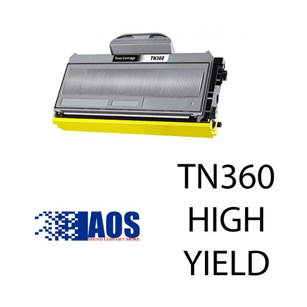 AOS Private Labeled OEM TN360 High Yield Toner Cartridge