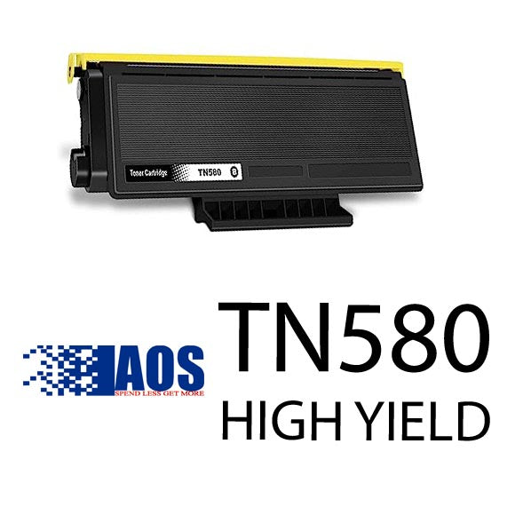AOS Private Labeled OEM TN580 High Yield Toner Cartridge