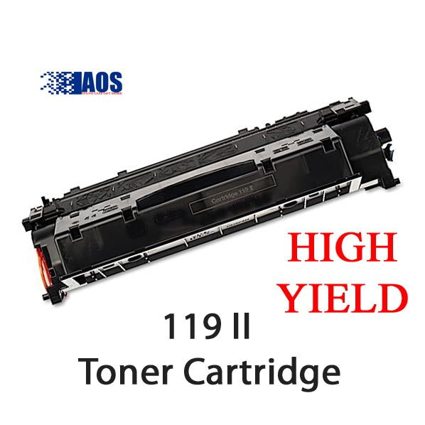 AOS Private Labeled OEM CRG-119 II 6.4K High Yield Toner Cartridge